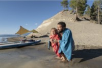 Полотенце PackTowl Luxe Body Lake Blue фото №3 — интернет-магазин Desire.md