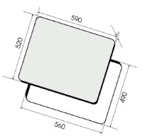 Plită incorporabilă cu inducție Elica Ratio 604 Plus BL imaginea #3 — magazin online Desire.md