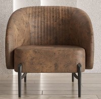 Кресло Moda Life Cross 77x85x76cm Brown фото №2 — интернет-магазин Desire.md