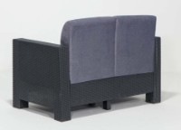 Садовый диван Moda Life Datca 2 129x85x73cm фото №2 — интернет-магазин Desire.md