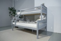 Детская кровать MobiCasa Etajat Mowgli 80 120x200 Gray фото №4 — интернет-магазин Desire.md