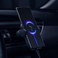 Автодержатель Xiaomi Wireless Car Quick Charger Stands 30W фото №2 — интернет-магазин Desire.md