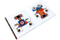 Set de construcție Djeco Kinoptik Robots 60 pcs DJ05611 imaginea #6 — magazin online Desire.md