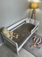 Детская кровать Гойдалка Afina White/Buk (1B79-1) фото №2 — интернет-магазин Desire.md