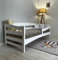 Детская кровать Гойдалка Afina White/Buk (1B79-1) фото №3 — интернет-магазин Desire.md