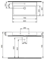 Умывальник Bocchi Milano (1377-020-0126) фото №3 — интернет-магазин Desire.md
