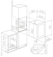 Dulap de vin incorporabil Elica Veritas BI36 BL imaginea #3 — magazin online Desire.md