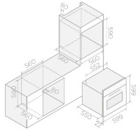 Электрический духовой шкаф Elica Virtus Multi 60 DD BL фото №4 — интернет-магазин Desire.md