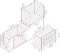 Электрический духовой шкаф Elica Virtus Multi 90 TFT BL фото №2 — интернет-магазин Desire.md