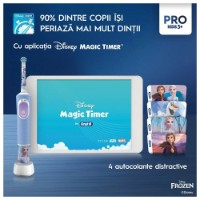 Periuţa de dinţi electrică Oral-B Vitality Pro Kids 3+ Frozen imaginea #4 — magazin online Desire.md