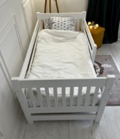 Детская кровать Гойдалка Taddy White/Buk (1B619-1) фото №5 — интернет-магазин Desire.md