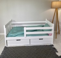 Детская кровать Гойдалка Taddy White/Buk (1B619-1) фото №1 — интернет-магазин Desire.md