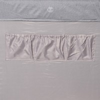 Pătuț pliabil Espiro Simple 07 Light Gray imaginea #3 — magazin online Desire.md