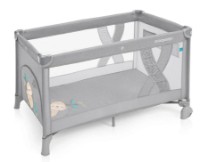 Pătuț pliabil Espiro Simple 07 Light Gray imaginea #1 — magazin online Desire.md