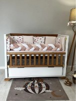 Кроватка SKV-Company Alex White/Natural (1B25-12) фото №3 — интернет-магазин Desire.md