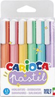 Markere Carioca Pastel (53259) 6pcs imaginea #1 — magazin online Desire.md