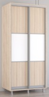 Dulap cu uşi glisante Mobildor-Lux Aron 100x230 Oak Sonoma/White (aron459) K