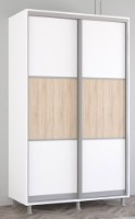 Шкаф-купе Mobildor-Lux Aron 140x210 White/Oak Sonoma (aron2041) K