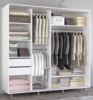 Шкаф-купе Mobildor-Lux Aron 220x200 White/Oak Sonoma (aron1558) K фото №2 — интернет-магазин Desire.md