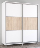 Шкаф-купе Mobildor-Lux Aron 230x200 White/Oak Sonoma (aron1366) K