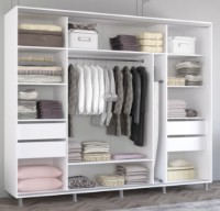 Шкаф-купе Mobildor-Lux Aron 260x240 White/Oak Sonoma (aron2762) K фото №2 — интернет-магазин Desire.md