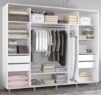 Шкаф-купе Mobildor-Lux Aron 270x240 White/Oak Sonoma (aron3802) K фото №2 — интернет-магазин Desire.md