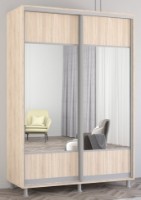 Dulap cu uşi glisante Mobildor-Lux Aron 150x240 Oak Sonoma (aron2097) K1