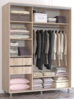 Dulap cu uşi glisante Mobildor-Lux Aron 180x230 Oak Sonoma (aron1262) K1 imaginea #2 — magazin online Desire.md