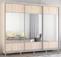 Dulap cu uşi glisante Mobildor-Lux Aron 270x200 Oak Sonoma (aron2779) K1