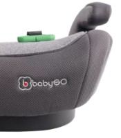 Scaun auto înălțător pentru copii BabyGo Bursa IV Grey imaginea #5 — magazin online Desire.md