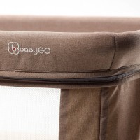 Кроватка BabyGo Goodnight Beige (BGO-4362) фото №6 — интернет-магазин Desire.md