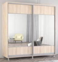 Шкаф-купе Mobildor-Lux Aron 220x220 Oak Sonoma (aron1293) K1