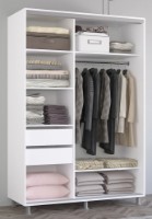 Dulap cu uşi glisante Mobildor-Lux Aron 160x230 White (aron2155) K1 imaginea #2 — magazin online Desire.md