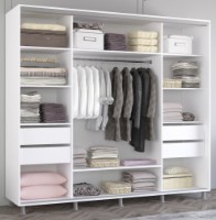 Шкаф-купе Mobildor-Lux Aron 260x230 White (aron3817) K1 фото №2 — интернет-магазин Desire.md