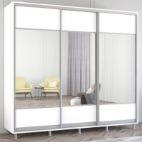 Dulap cu uşi glisante Mobildor-Lux Aron 260x230 White (aron3817) K1