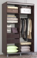 Dulap cu uşi glisante Mobildor-Lux Aron 130x220 (2226 Wenghe) K1 imaginea #2 — magazin online Desire.md