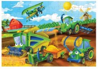 Puzzle D-Toys 100 Agricultural machines (079619-02) imaginea #1 — magazin online Desire.md