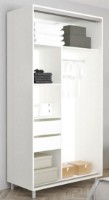 Шкаф-купе Mobildor-Lux Aron-S 100x230 White (00014006) K1 фото №3 — интернет-магазин Desire.md
