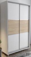 Шкаф-купе Mobildor-Lux Aron-P 110x200 White/Oak Sonoma (aronp3238) K