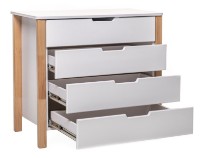 Comodă Eucalyptus Karol90 Whie/Naturel (DSK-K03) imaginea #3 — magazin online Desire.md