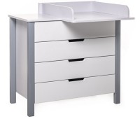 Comodă Eucalyptus Karol90 White/Grey (DSK-K02) imaginea #4 — magazin online Desire.md