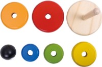 Пирамидка Tooky Toy TKB502 фото №4 — интернет-магазин Desire.md