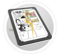 Tabletă pentru desen de benzi desenate și manga Buki BK5432 imaginea #3 — magazin online Desire.md