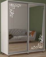 Шкаф-купе Mobildor-Lux Aron 220x210 White+Picture (aron1977)