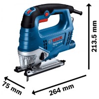 Электролобзик Bosch GST 750 (06015B4121) фото №5 — интернет-магазин Desire.md