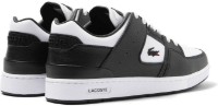 Ghete pentru bărbați Lacoste Men's Court Cage Leather Color Contrast Black 44.5