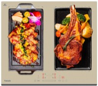 Plită incorporabilă cu inducție Fabiano FHBI 3201 Lux Champagne imaginea #2 — magazin online Desire.md