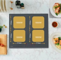 Индукционная панель Fabiano FHBI 3201 Lux Titanium фото №3 — интернет-магазин Desire.md