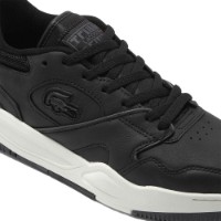Ghete pentru bărbați Lacoste Men's Lineshot Leather Black 43 imaginea #6 — magazin online Desire.md