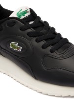 Adidași pentru bărbați Lacoste Men's Linetrack Leather Black 43 imaginea #6 — magazin online Desire.md
